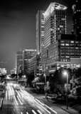 Vertical Six (6) Lanes of Traffic on East Pratt Street Photography