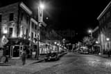 Horizontal Fells Point at Night Photography