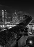 Vertical A Revolutionary War Cannon Aimed at Downtown Balitmore Photography