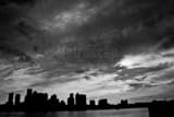 Horizontal The Boston Skyline from East Boston Piers Park Framed Photos