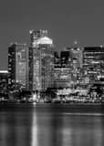 Vertical A Sweeping Boston Skyline View from LoPresti Park Photography