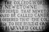 Horizontal Harvard Dedication Inscription Framed Photos