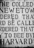 Vertical Harvard Dedication Inscription Framed Photos