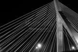 Horizontal Leonard P. Zakim Bunker Hill Bridge Framed Photos