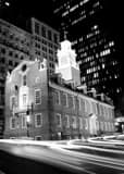 Vertical Old State House black and white Photos