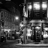 Square The Point Bar at the corner of Hanover St. and Marshall St. Framed Photos