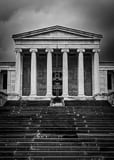 Vertical The Buffalo Art Museum landscape black and white Photos