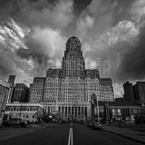 Square Buffalo City Hall Building Framed Photography