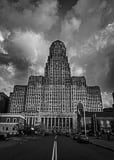 Vertical Buffalo City Hall Building Framed Photography