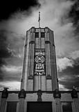 Vertical The Buffalo Fire Department Headquarters landscape black and white Photos