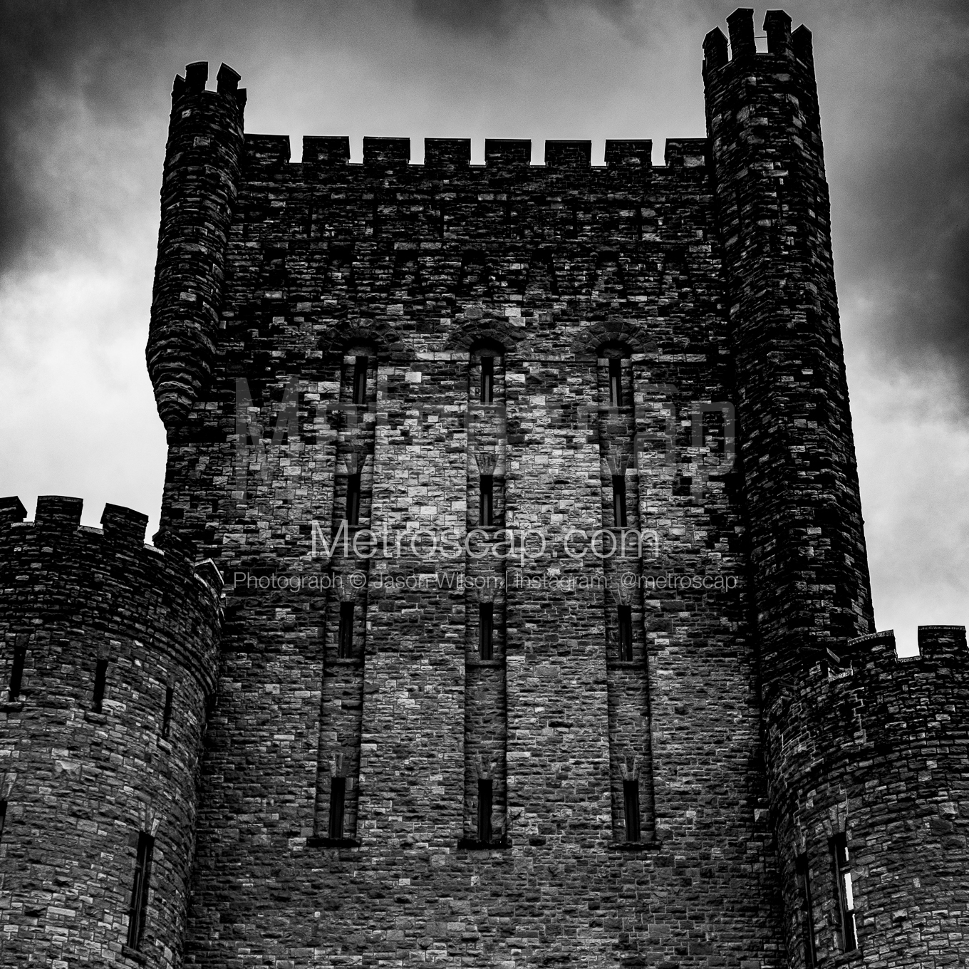 The Buffalo National Guard Connecticut Street Armory black and white Fine Art Photography Prints The Buffalo National Guard Connecticut Street Armory black and white Fine Art Photography Prints square crop