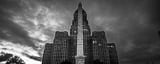 Panoramic The McKinley Monument and Buffalo City Hall in Niagara Square cityscape black and white Pictures