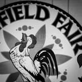 Square The Canfield Fair Sign black and white Photos