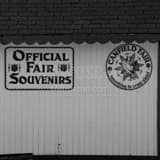 Square Official Canfield Fair Souvenirs black and white Photos
