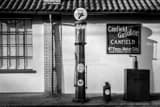Horizontal The Old Texaco Fire Chief Gas Pump black and white Photos