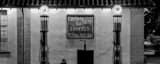 Panoramic Old Texaco Fire Chief Gas Pumps black and white Photos