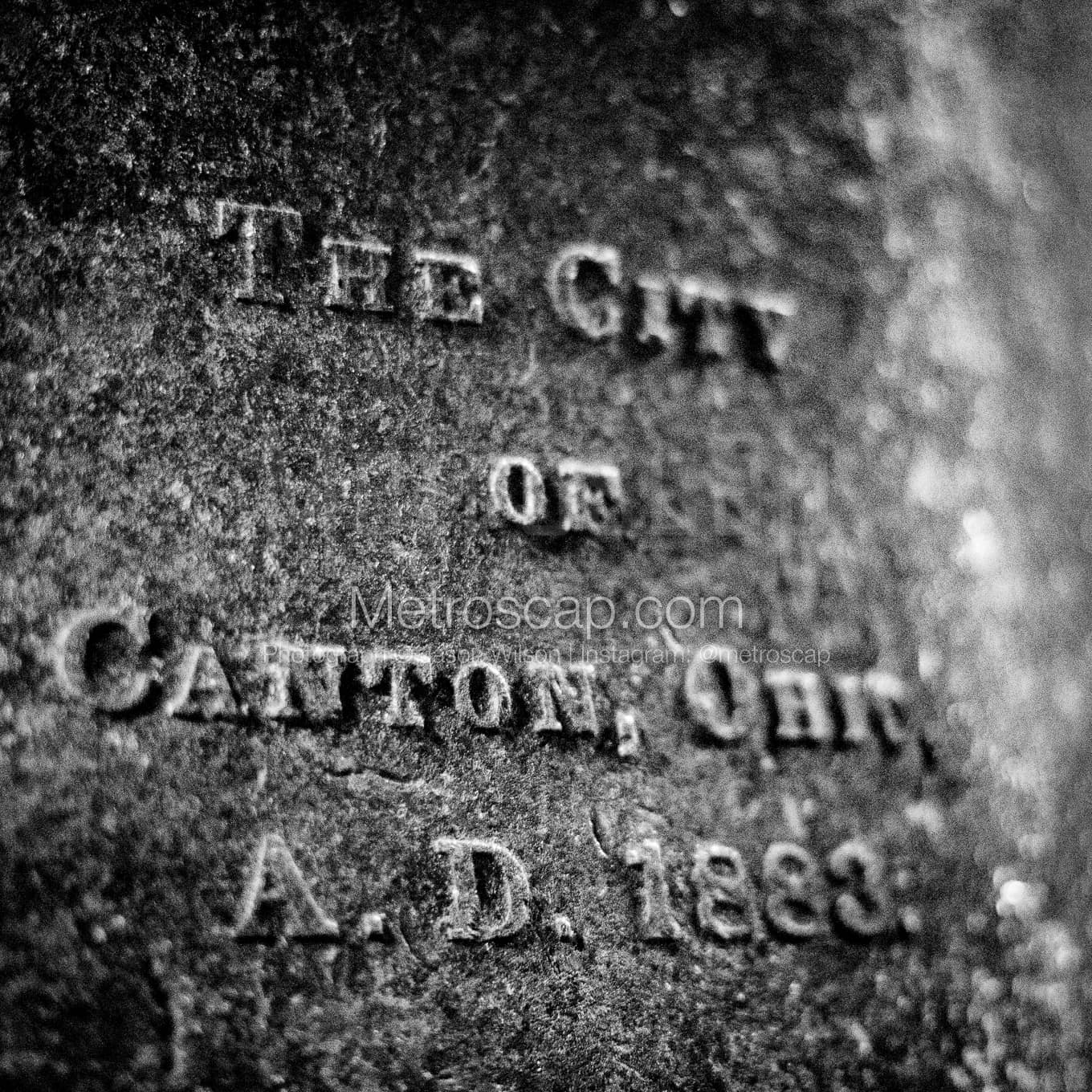 Canton Ohio Bell Inscription black and white Photos Canton Ohio Bell Inscription black and white Photos square crop