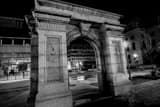 Horizontal Hotel Courtland Arch black and white Pictures