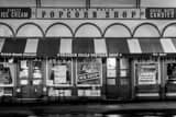 Horizontal Chagrin Falls Popcorn Shop black and white Photos