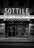 Vertical The Sottile Theater off King Street black and white Photography