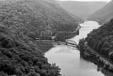 Horizontal Almost Heaven West Virginia black and white Photos
