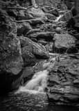 Vertical Wolf Creek Falls Framed Photos