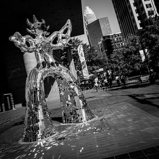 Charlotte Black and White Photos of Bechtler Museum of Modern Art in Downtown Charlotte Bechtler Museum of Modern Art in Downtown Charlotte -- Charlotte Black and White Photos