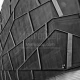 Square The Back of the Harvey B Gantt Center black and white Photos