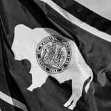 Square Wyoming Flag Photography