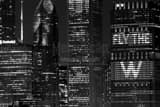 Horizontal The Anthem Building during 2016 World Series landscape black and white Photography