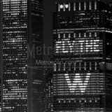 Square The Anthem Building during 2016 World Series landscape black and white Photography