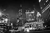 Horizontal The University of Chicago landscape black and white Photography