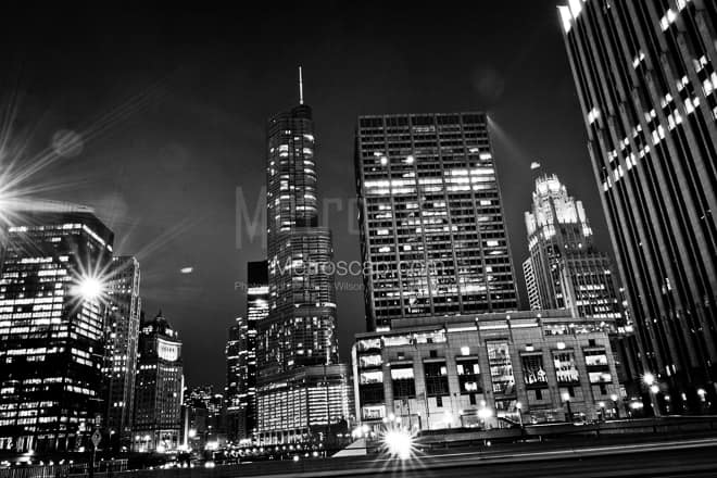 The University of Chicago -- Chicago Black and White Photos