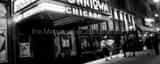 Panoramic The Downtown Chicago Bar landscape black and white Photography