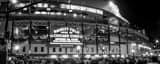 Panoramic The First World Series Game at Wrigley Field in 71 Years landscape black and white Photography