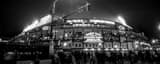 Panoramic The Friendly Confines during the 2016 World Series landscape black and white Photography