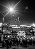 Vertical The Friendly Confines during the 2016 World Series landscape black and white Photography