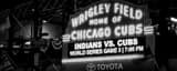 Panoramic The 2016 World Series at Wrigley Field landscape black and white Photography