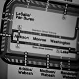 Square The Loop landscape black and white Photography