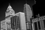 Horizontal Carew Tower and PNC Tower Framed Photos