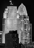 Vertical The Tops of Carew Tower and Queen City Tower Photography