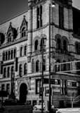 Vertical Cincinnati City Hall at Eighth and Plum Framed Photos