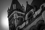 Horizontal The Cincinnati City Hall Clock Tower Framed Photos