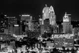 Horizontal Downtown Cincinnati from the Incline District Framed Photos