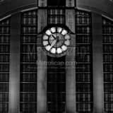 Square The Wilson Clock on the Cincinnati Museum Center black and white Photos