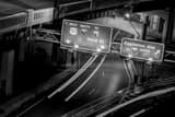 Horizontal Traffic at the exit to Egglston Ave and Third Street from Columbia Parkway Photography