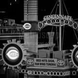 Square The Paddle Boat Smoke Stacks in GABP Framed Photos