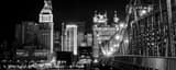 Panoramic The Main Suspension Span of the Roebling Bridge Framed Photos