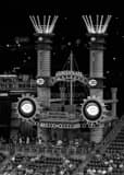 Vertical The Riverboat Smoke Stacks in GABP Framed Photos