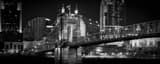 Panoramic The Roebling Bridge and New Queen City Tower Framed Photos